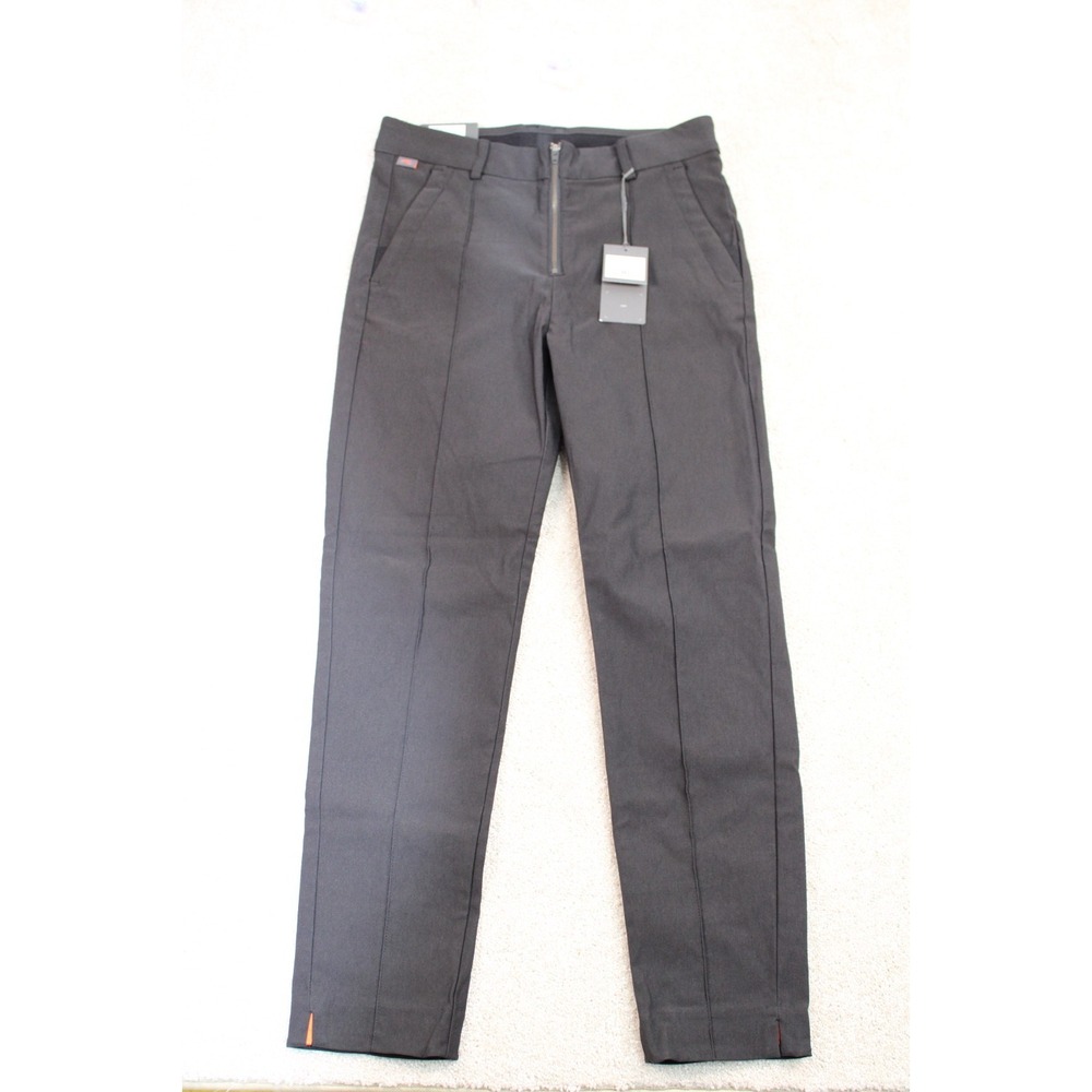 $298 New KJUS Ikala Pants 7/8 Golf Women MEDIUM M‎ Sz 38 Black Stretch New